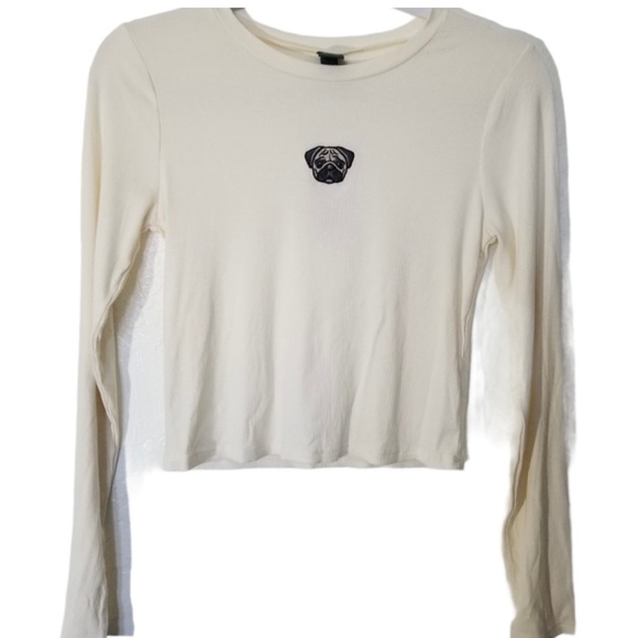 Wild Fable Cream Pug Shirt(NWOT) - Picture 2 of 6